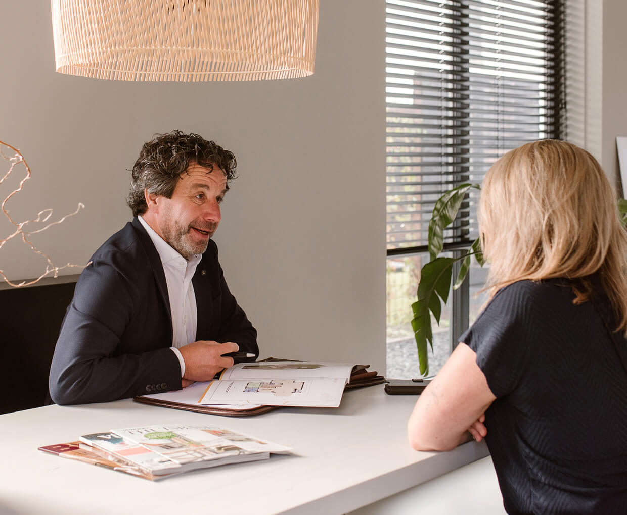 Persoonlijk gesprek over een woonproject
